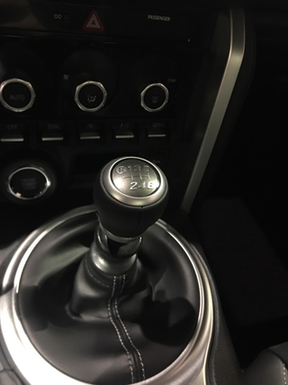 Manual shifter in the 86